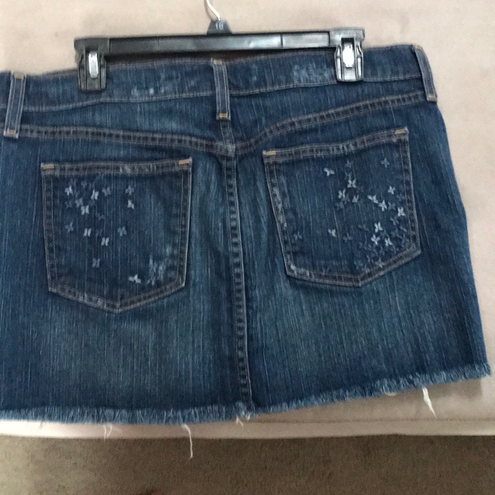 Jean skirt  size 8 stretch